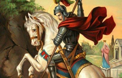 San Jorge, símbolo de valentía, celebrado el 23 de abril