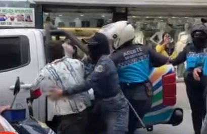 Santo Domingo Control del comercio informal genera tensiones en la avenida 29 de Mayo