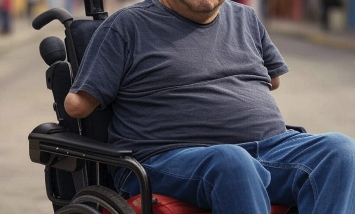 Santo Domingo Sandoval, un guerrero sin brazos que inspira