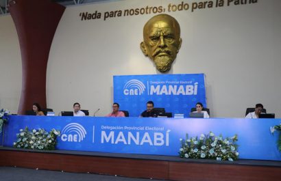 Se instala la Sesión Permanente de Escrutinio y Resultados en Manabí