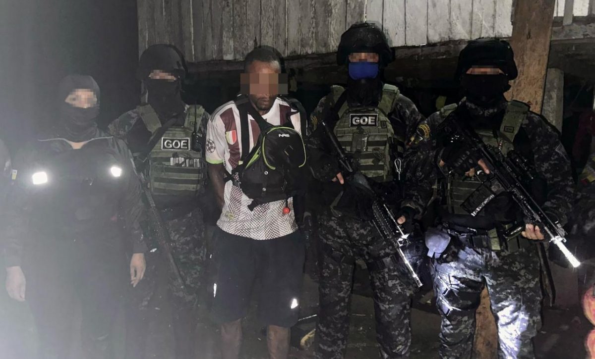 Se ocultaba en una zona rural de Quinindé así cayó uno de los más buscados por femicidio en Santo Domingo de los Tsáchilas