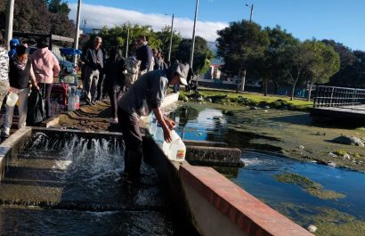 Se potabiliza más de 250 mil litros de agua en el Sur de Quito ante emergencia hídrica