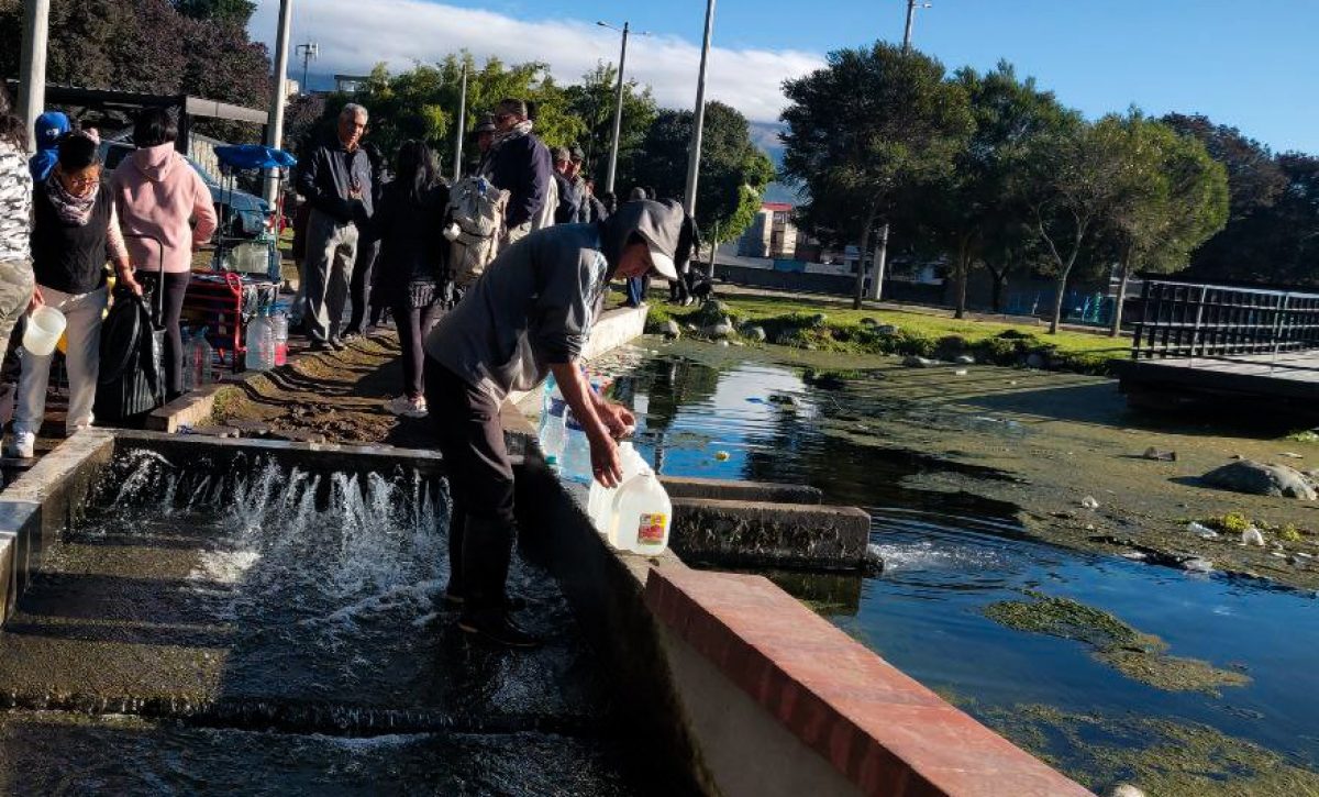 Se potabiliza más de 250 mil litros de agua en el Sur de Quito ante emergencia hídrica