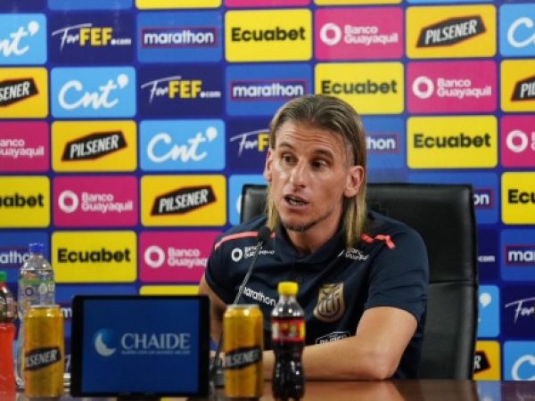 Sebastián Beccacece entrenador de la selección ecuatoriana de fútbol