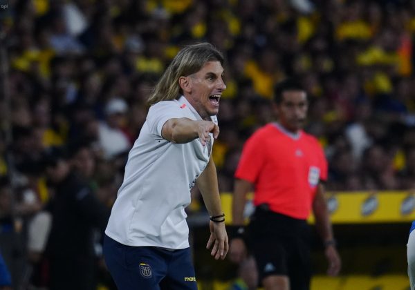 Sebastián Beccacece entrenador de la selección ecuatoriana de fútbol. Foto: API