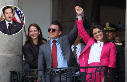 Secretario del Departamento de Estado de EE.UU. celebra el compromiso de Daniel Noboa contra el crimen transnacional