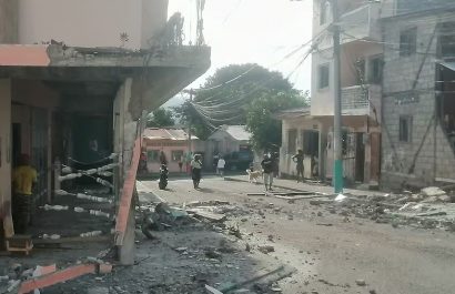 Según las autoridades, a más de 3 mil ha ascendido el número de personas afectadas tras el sismo registrado el viernes 25 de abril del 2025