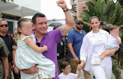 Segunda vuelta electoral: Personajes políticos felicitan al Presidente Daniel Noboa por su triunfo frente a Luisa González, candidata de RC-lista 5.