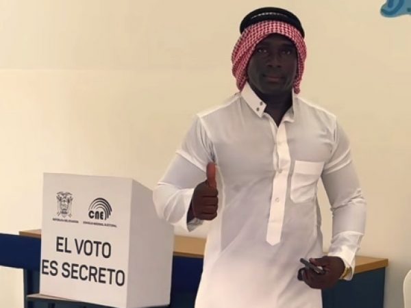 Segundo Castillo lo volvió a hacer mira cómo lució para ejercer su derecho al voto
