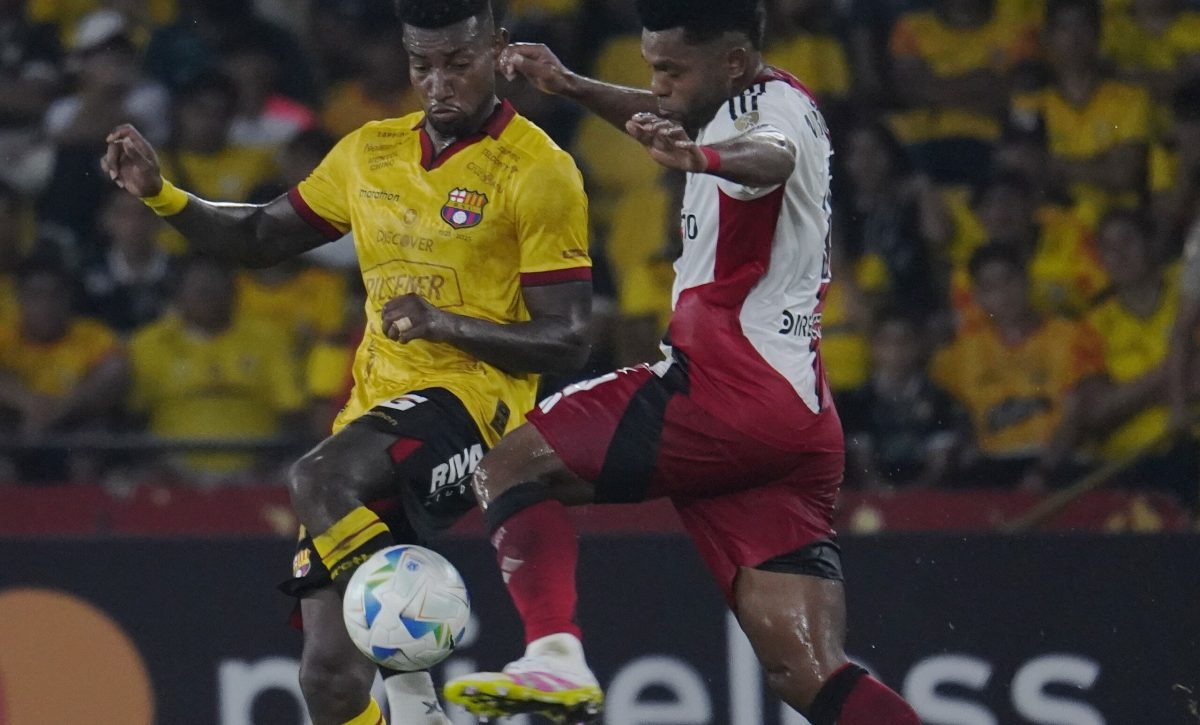 Segundo Castillo respalda a Vallecilla tras derrota de Barcelona en Copa Libertadores