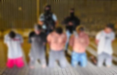 Seis presuntos miembros de un GDO fueron capturados en un operativo policial