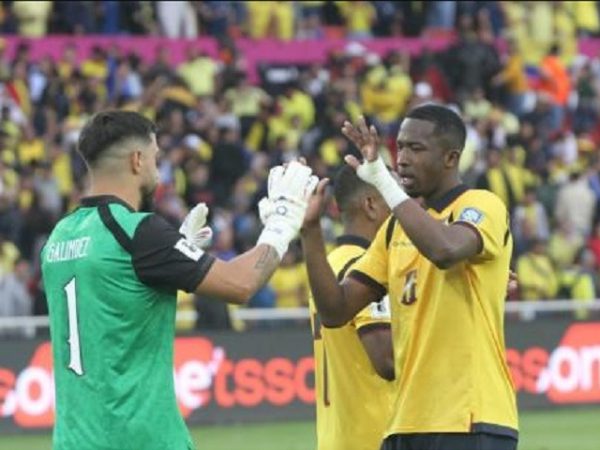 Hernán Galíndez (i) y Willian Pacho forman parte de la nómina tricolor.