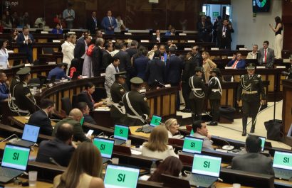 Sesión inaugural de la Asamblea fue suspendida por segunda vez