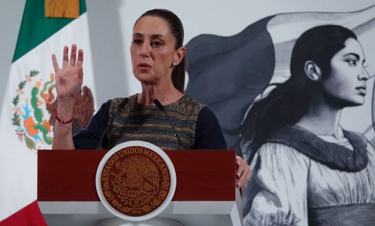 Sheinbaum rechaza incursión de policías mexicanos en territorio guatemalteco.