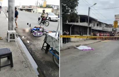 Sicarios asesinan a un hombre en la vía Portoviejo - Santa Ana; el lunes se dio otro crimen en la zona