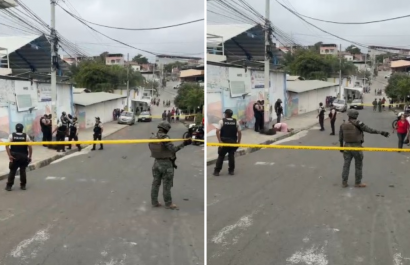 Sicarios matan a un hombre en la puerta de una unidad educativa de Manta