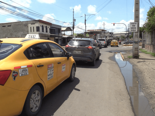 Sin lluvias ni tráfico vehicular en Portoviejo esta mañana