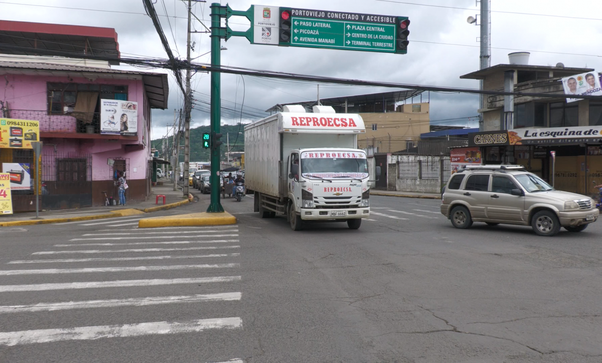 Sin novedades en el tráfico vehicular ni precipitaciones este miércoles en Portoviejo