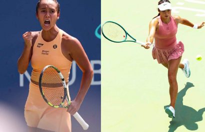 Las tenistas Leylah Fernandez y Emma Raducanu