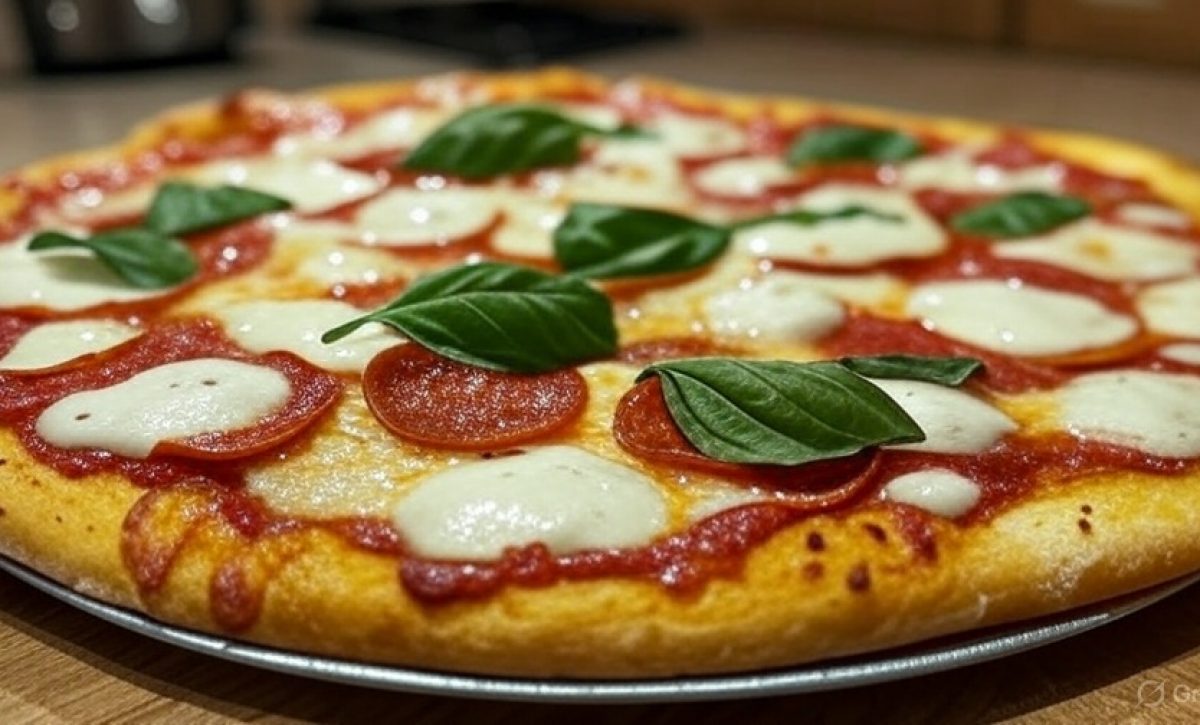 Sorprende a todos con esta deliciosa pizza de plátano verde al sartén