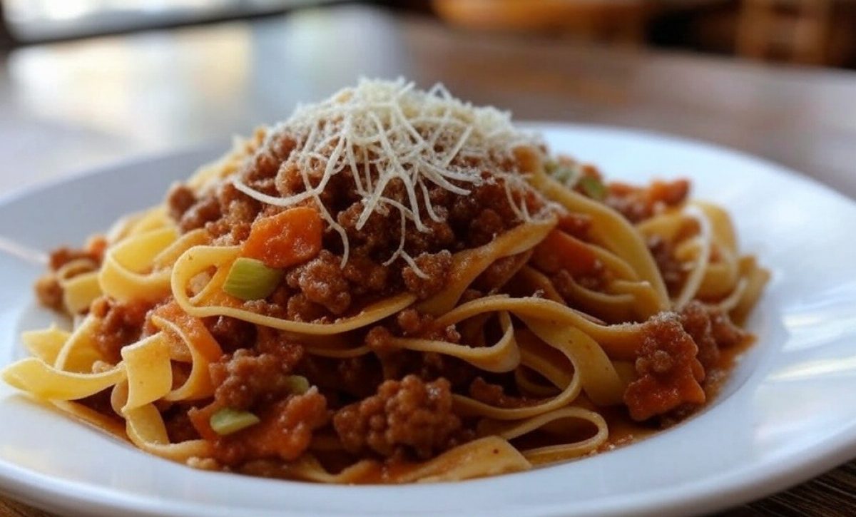 Sorprende a todos con esta receta fácil de pasta a la boloñesa