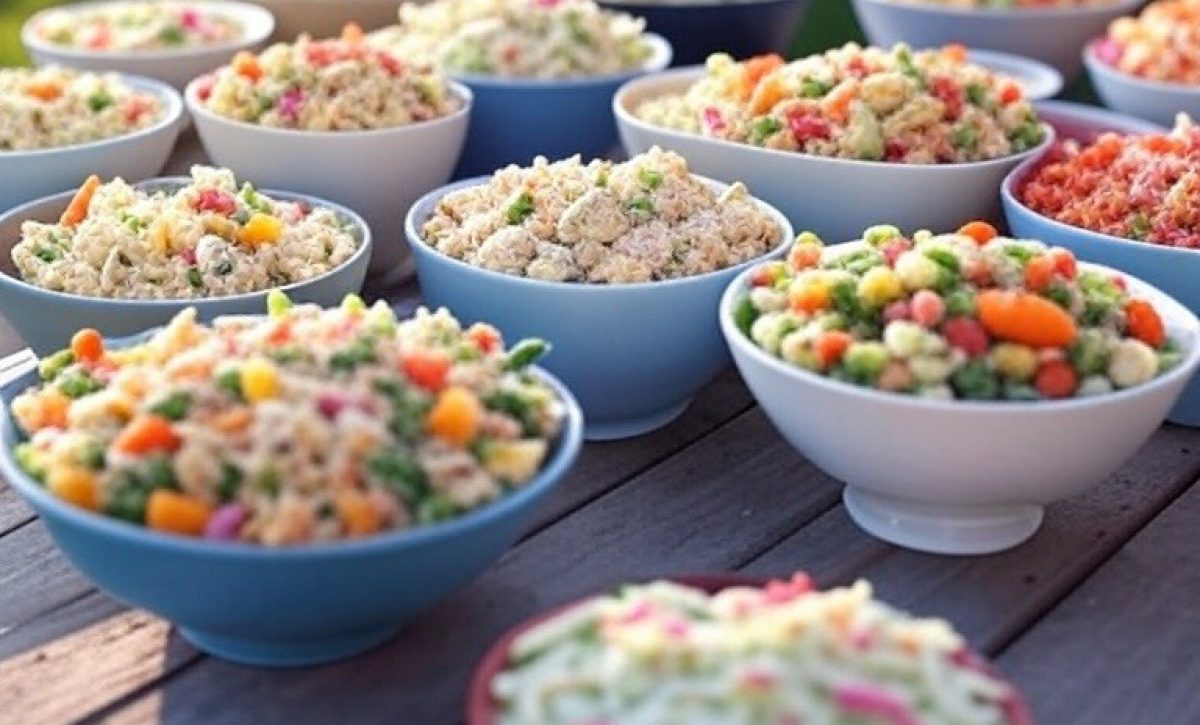 Sorprende en tus fiestas con estas tres ensaladas frías imperdibles