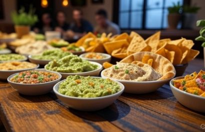 Sorprende en tus reuniones sociales con estos tres dips caseros
