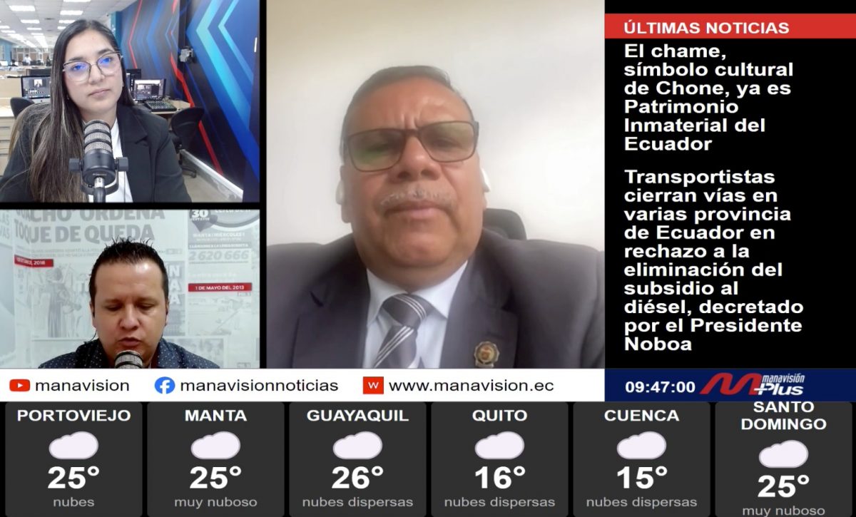 “Sube el diésel, sube la canasta de repuestos y también la canasta básica”, dice presidente de la Federación de Transporte Terrestre de Pichincha