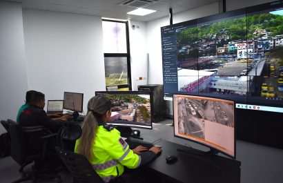 Las cámaras serán monitoreado desde la sala que creó Portovial.
