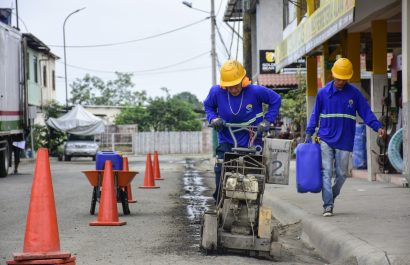 La instalación de las guías domiciliarias empezarán en la parroquia San Plácido.