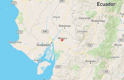 Temblor de 3,8 grados sacude Milagro y se siente en Guayaquil