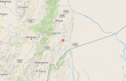 Temblor de 4.1 de magnitud en Morona Santiago: sin daños reportados