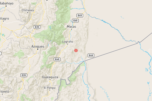 Temblor de 4.1 de magnitud en Morona Santiago: sin daños reportados