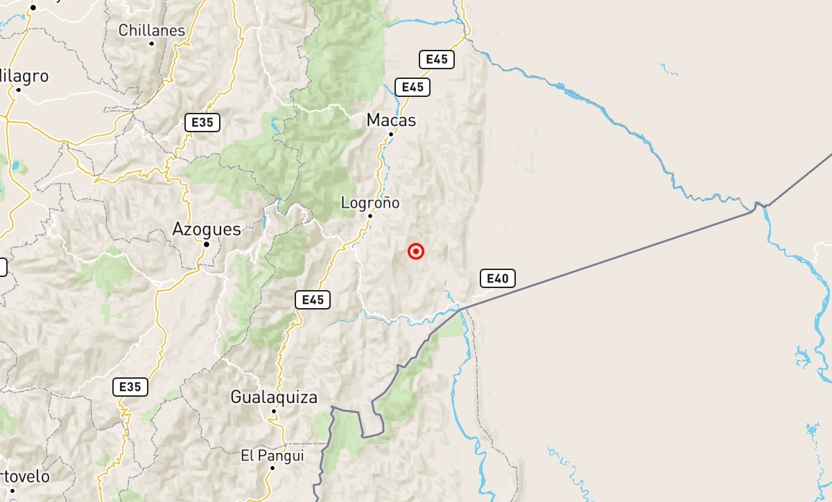 Temblor de 4.1 de magnitud en Morona Santiago: sin daños reportados