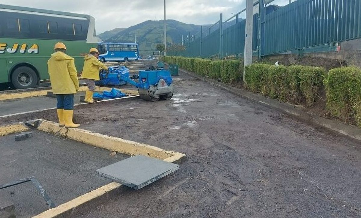 Terminal de Quitumbe: más del 50% de avance en modernización