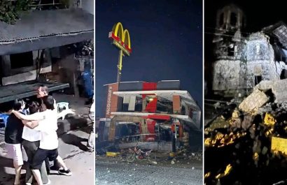 Terremoto de magnitud 6,9 en el centro de Filipinas ya deja 69 muertos