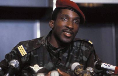 Conocido como el "Che Guevara africano", Thomas Sankara lideró una revolución en el antiguo Alto Volta, reinventando el estado como Burkina Faso.