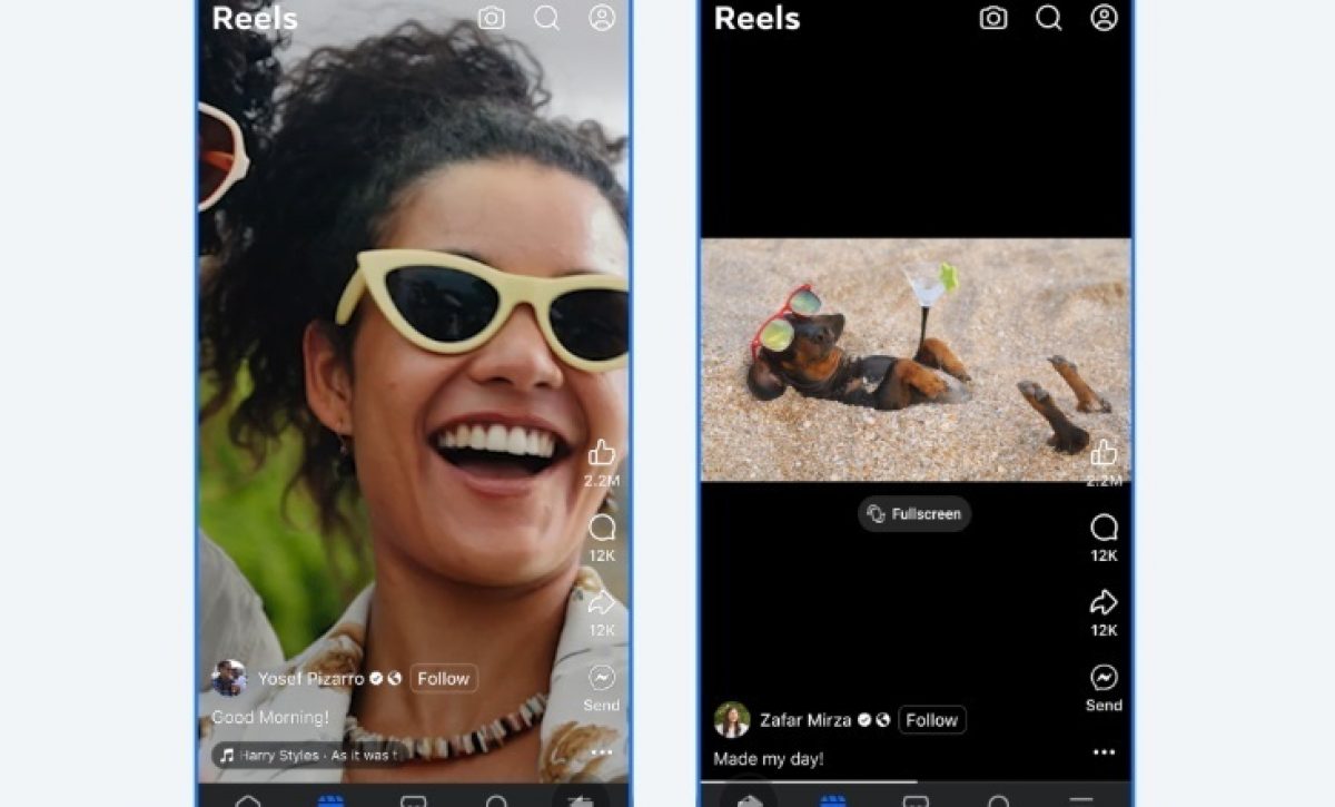 Todos los vídeos que se publiquen en Facebook se convertirán en 'reels'