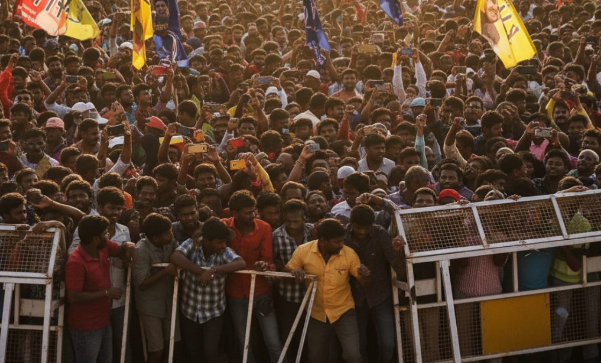 Tragedia en India: una estampida durante un mitin político deja al menos 36 personas fallecidas. (Gemini)