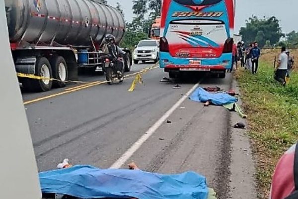 Tragedia en Patricia Pilar hermanos y adulta mayor fallecen en accidente de tránsito