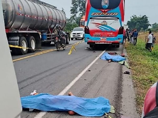 Tragedia en Patricia Pilar hermanos y adulta mayor fallecen en accidente de tránsito