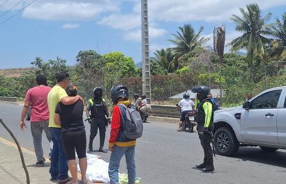 Trágico accidente en Portoviejo cobra la vida de motociclista