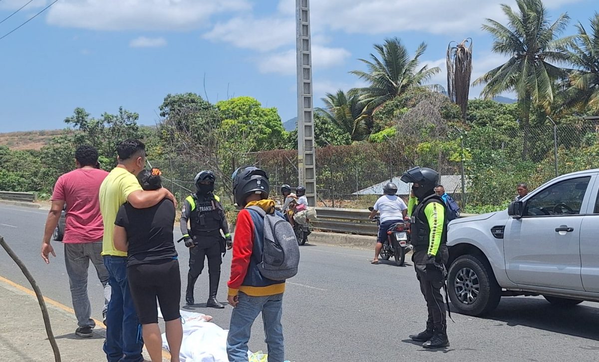 Trágico accidente en Portoviejo cobra la vida de motociclista