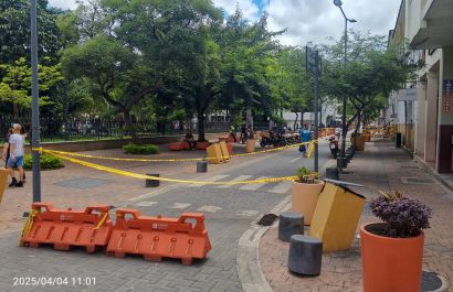 Tramo de la calle Bolívar permanecerá cerrada para restaurar parcialmente casa patrimonial