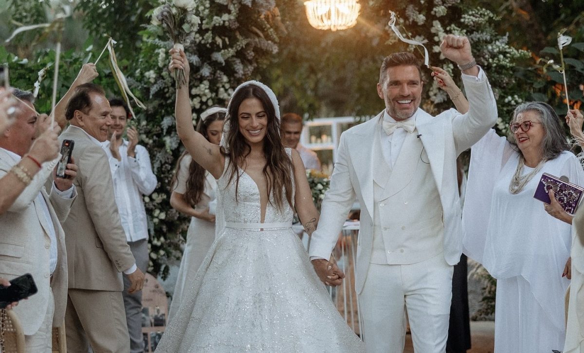 Tras la boda, llega la ilusión de ser padres para Julián Gil y Valeria Marín