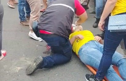 Tres heridos en accidente de tránsito en El Carmen