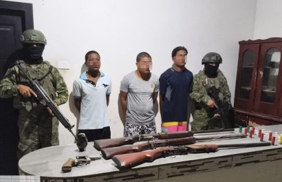 Tres presuntos miembros de “Los Chukys” fueron detenidos en Quinindé durante operativo militar
