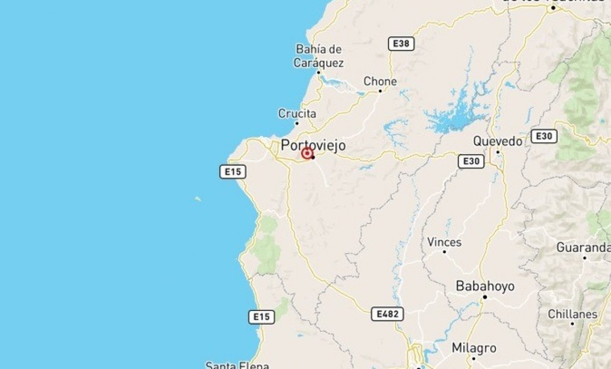 Tres sismos de magnitudes entre 4.0 y 4.2 grados sacudieron la provincia de Manabí en menos de media hora.