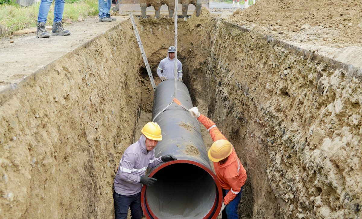 Triple AAA transforma vidas Agua potable para miles de familias en Portoviejo