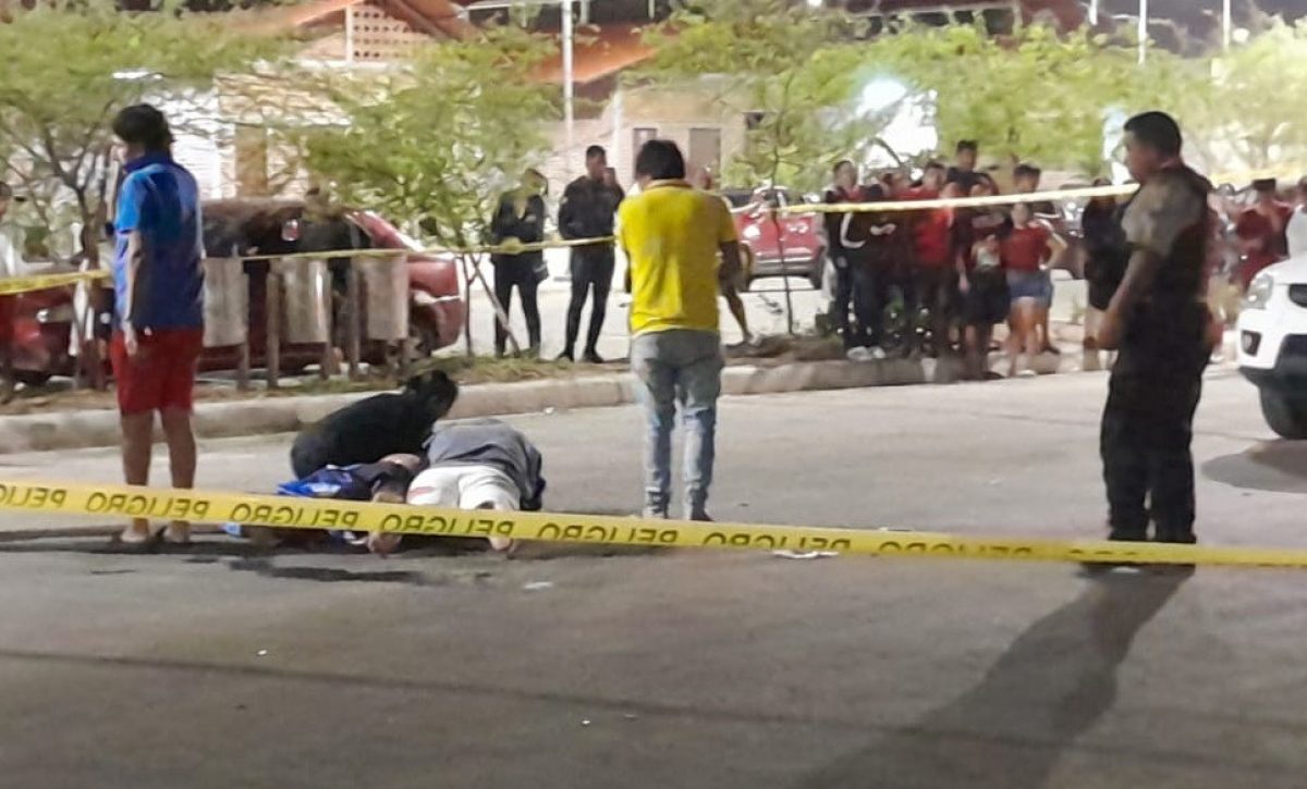Un ataque armado perpetrado a las 21h00 de este domingo 4 de agosto en el parqueadero del Malecón de San Mateo, en Manta,